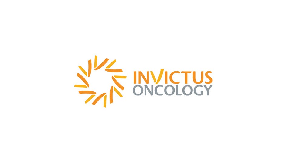Invictus Oncology: un signo llamativo armado sobre el concepto del lazo solidario.