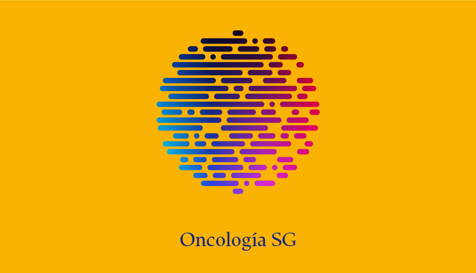 Isotipo OSG (azul sobre amarillo en gradiente doble).