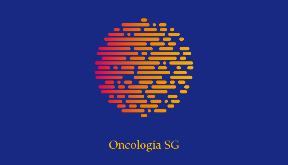 Isotipo OSG (amarillo sobre azul en gradiente simple).