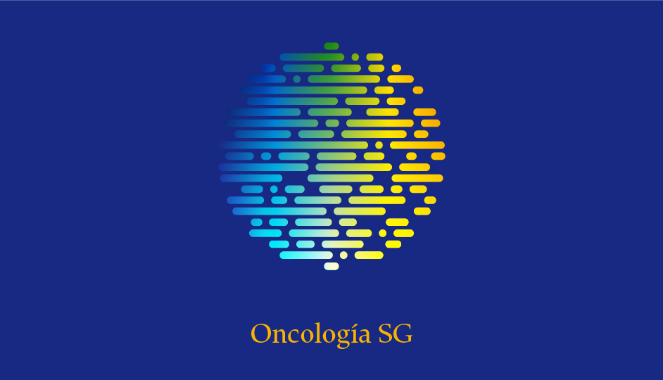 Isotipo OSG (amarillo sobre azul en gradiente doble policromático de choque).